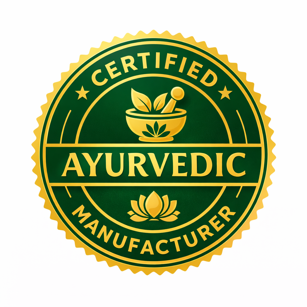 Certified Ayurvedic Manufacturer