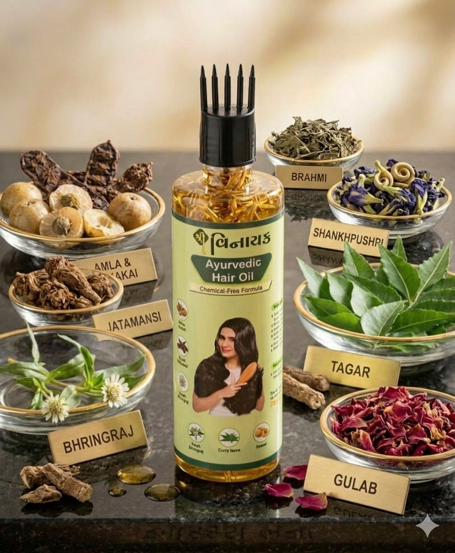 Shree vinayak hair oil