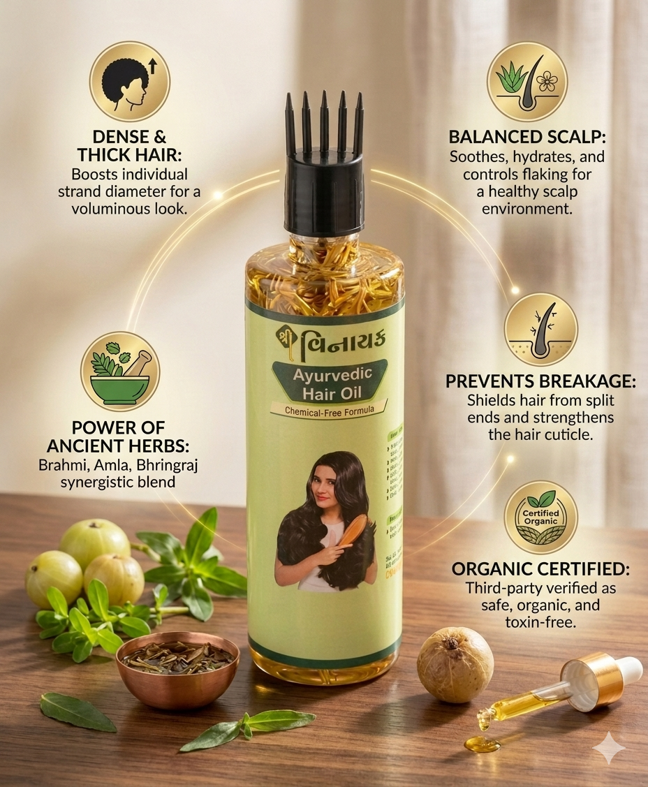 Shree vinayak hair oil